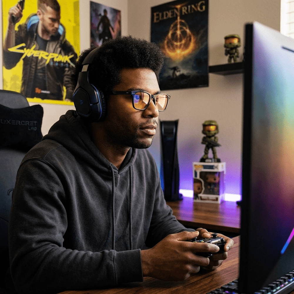 Blue Light Glasses for Studying: Which Lens Colour Should Students Choose? - Vynix