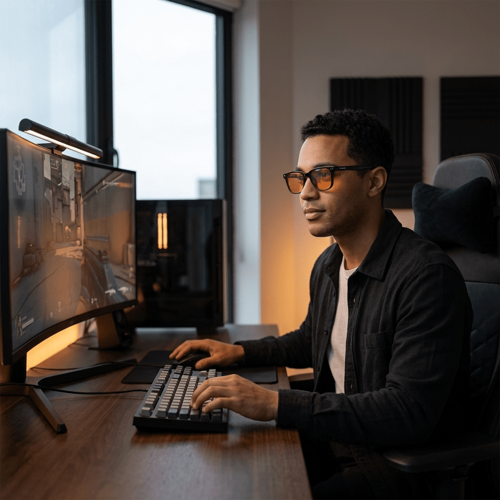 How Much Blue Light Do Blue Light Glasses Block? - Vynix