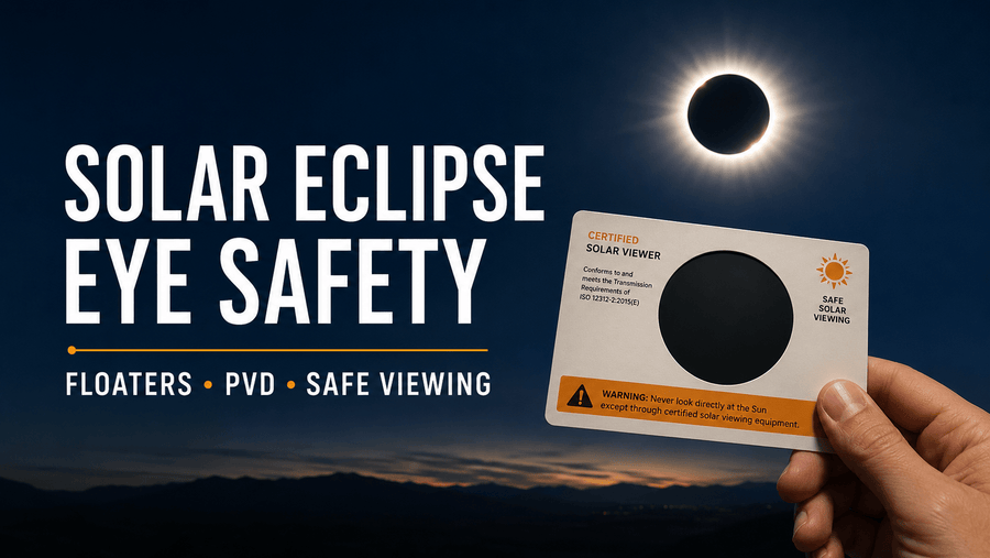 Solar Eclipse Eye Damage: Can It Cause Floaters or PVD? - Vynix