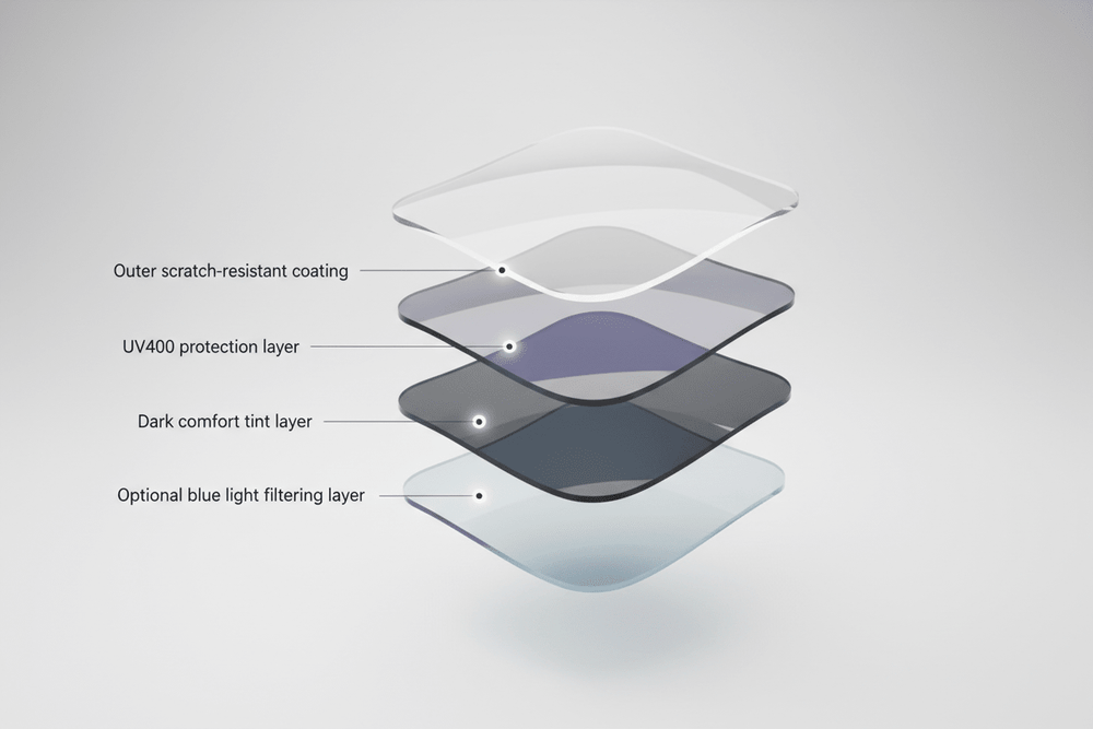 Sunglasses for Light Sensitivity & Eye Floaters - Vynix