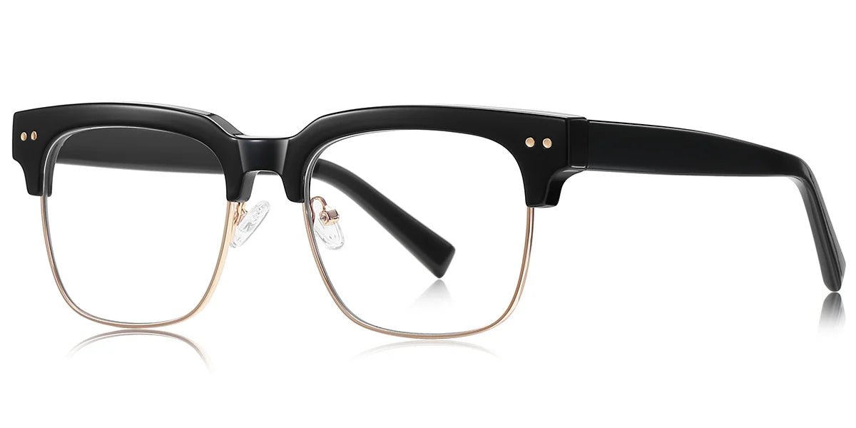 Square Browline Blue Light Blocking Glasses BF6855 - Vynix