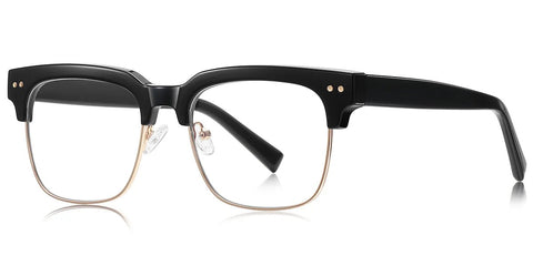 Square Browline Blue Light Blocking Glasses BF6855 - Vynix