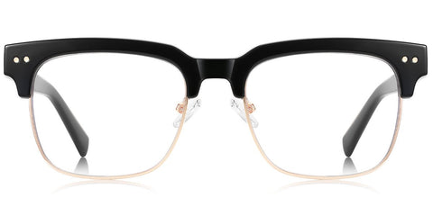 Square Browline Blue Light Blocking Glasses BF6855 - Vynix